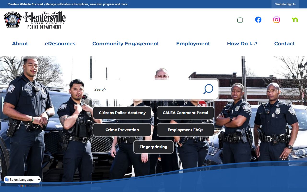 Huntersville court records