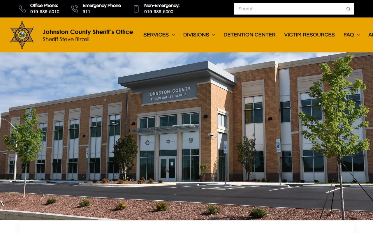 Johnston County court records