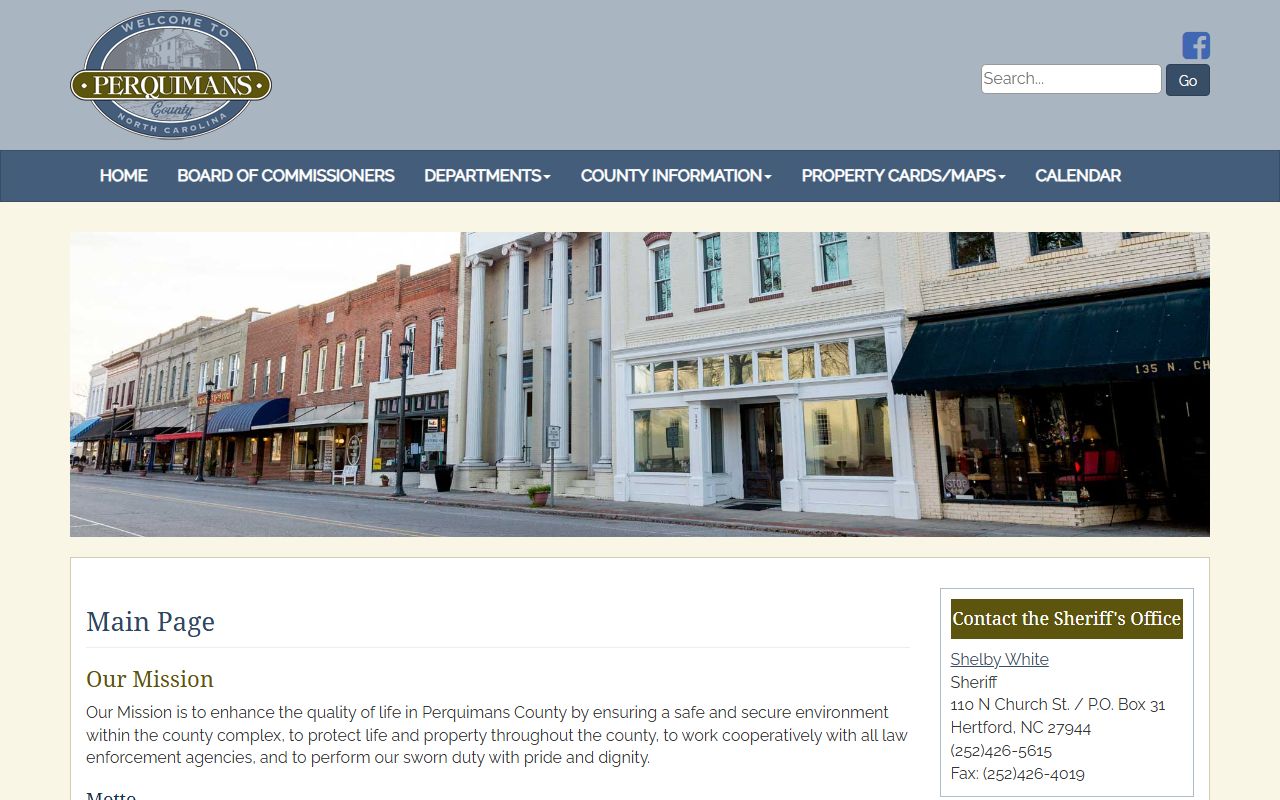 Perquimans County court records sheriff office