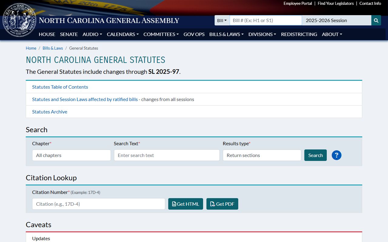 North Carolina public records law governing court records access